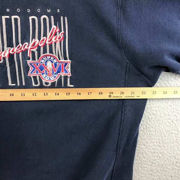 Champion Reverse Weave Minneapolis Super Bowl XVI Sweatshirt X-Large - Picture 9 of 13